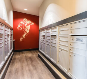 Lock boxes for packages