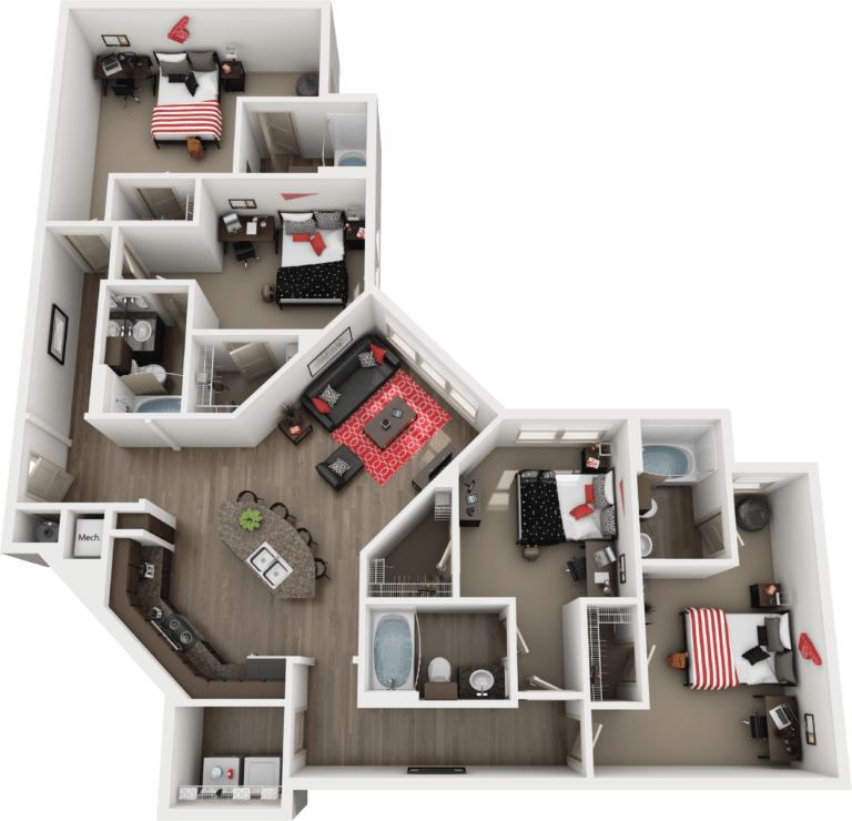 Apartments Near FSU Saga Tallahassee