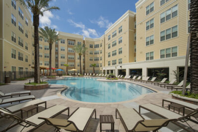 Resort style pool