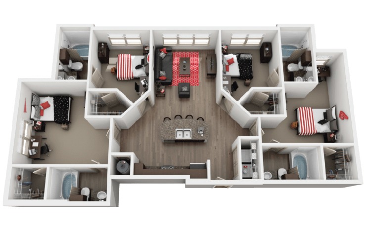 D2 Floor plan